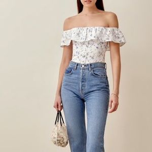 Reformation grapefruit top RARE